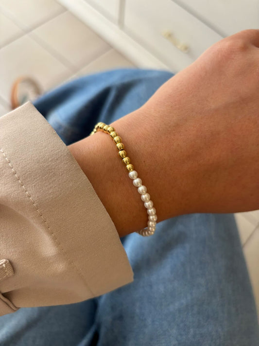 PULSERA GOLDEN PEARL